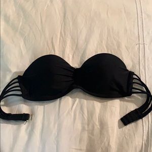 Strapless bathing suit top